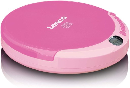 Lenco CD-011BU odtwarzacz CD Walkman Diskman LCD gniazdo słuchawkowe 3,5mm