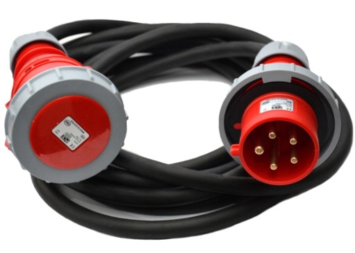 УДЛИНИТЕЛЬ СИЛЫ 16А H05VV-F 5x2,5 IP67 40М