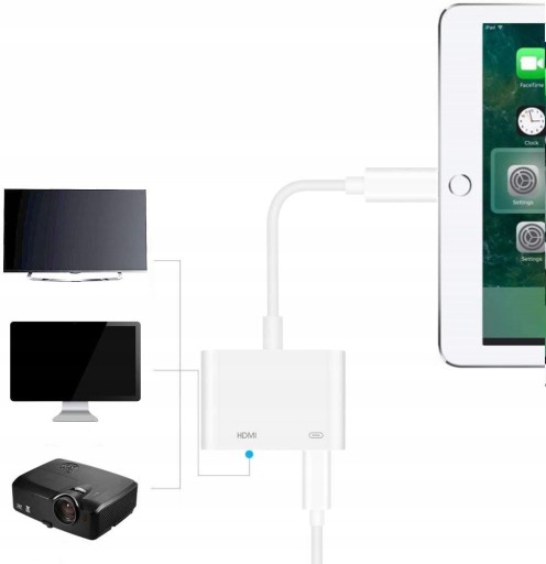 AV-АДАПТЕР LIGHTNING HDMI iPhone iPad