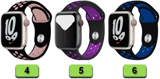 Apple Watch 2 3 4 5 6 7 8 9 10 SE 38 мм 40 мм 41 мм 42 мм 24 цвета
