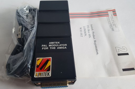 МОДУЛЯТОР AMIGA AMITEK MAMBA BOX – УНИКАЛЬНЫЙ