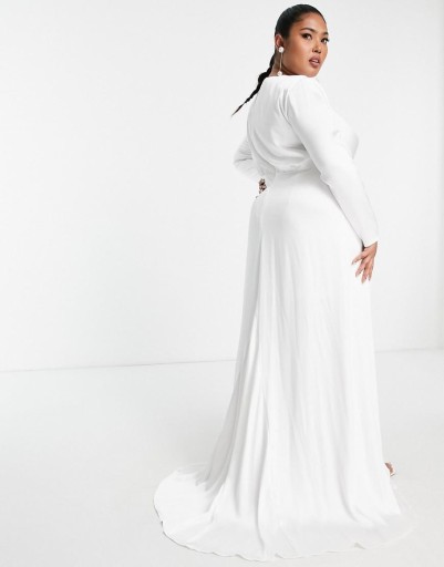 СВАДЕБНОЕ ПЛАТЬЕ Asos Edition XXJ fqo SADIE, цвет слоновой кости XXL