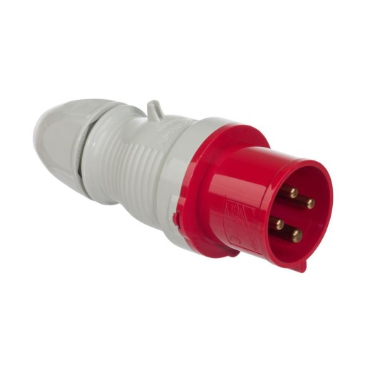Wtyczka siłowa przenośna 32A 3P+Z 400V IP44 