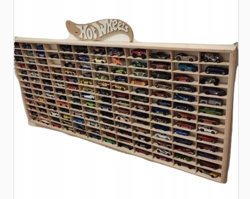 Полка для игрушечных машинок, машинок, пружин, органайзера Hot Wheels, 110 сложенная модель