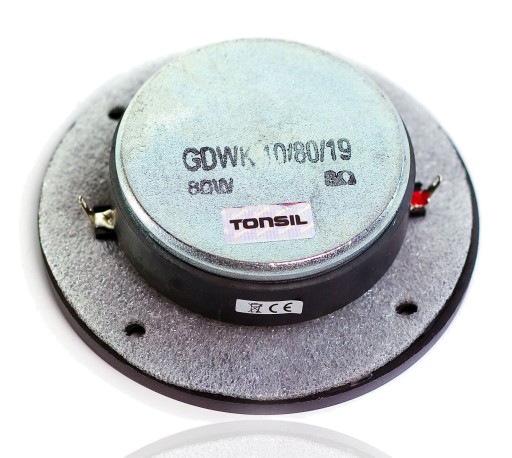 TONSIL GDWK 10/80/19 DOME Твитер 8 Ом ЧЕРНЫЙ ОРИГИНАЛ
