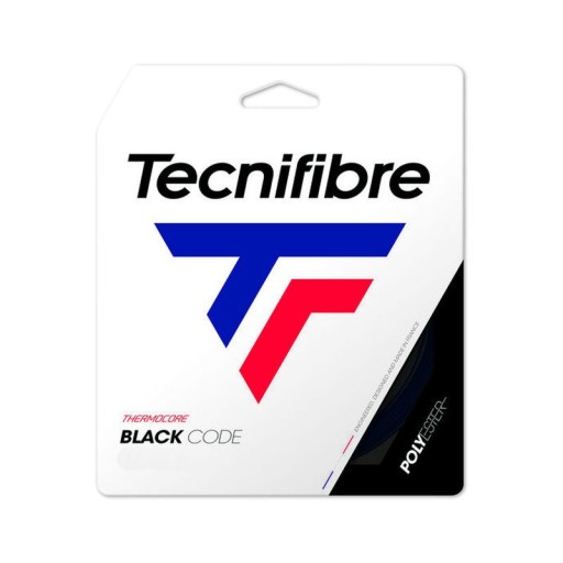 Naciąg do tenisa TECNIFIBRE BLACK CODE 1,28 12m