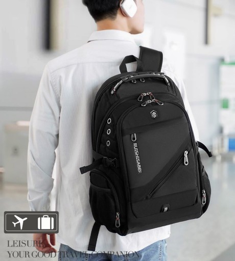 Plecak na laptopa 17,3 bardzo pojemny 38l USB cza