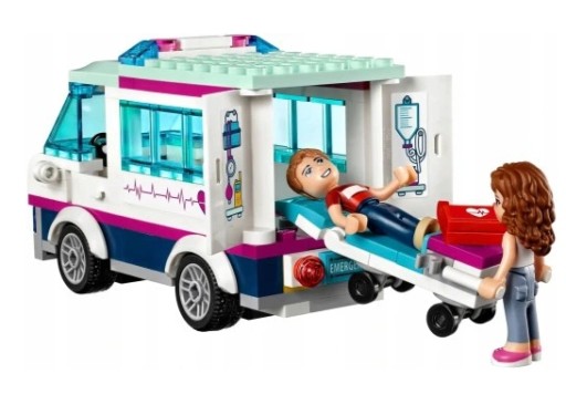 SX3028 Больница Friends Heartlake подходит для 41318