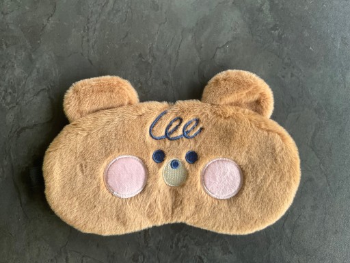 МАСКА ДЛЯ СПЯЩЕГО ПУЗЫРЯ РЕЛАКСАЦИЯ BEAR BEAR PLUSH коричнево-коричневый