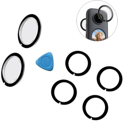 Защитные очки для линз Insta360 X3 — липкие защитные очки для линз