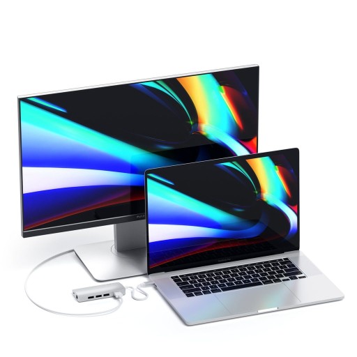 Многопортовый адаптер SATECHI Type-C 4k Ethernet PRO