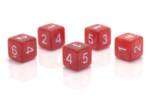 НАБОР ИЗ 10 КУБИКОВ D6 RPG ОТ HELL DICE 1,6 СМ