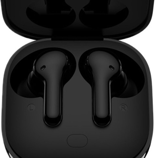 Bezprzewodowe słuchawki douszne Wbudowane 4 mikrofony z bezprzewodowym etui do ładowania Bluetooth, czarne