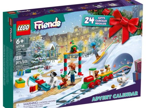 Кирпичи LEGO FRIENDS 41758 Адвент-календарь Хартлейк-Сити, 231 элемент