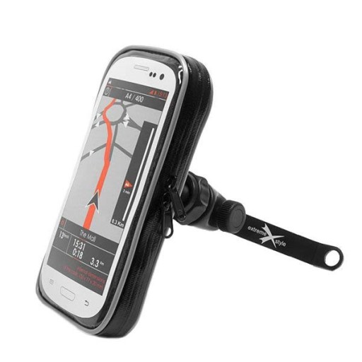 Uchwyt moto na telefon wodoodporny 155x77x20