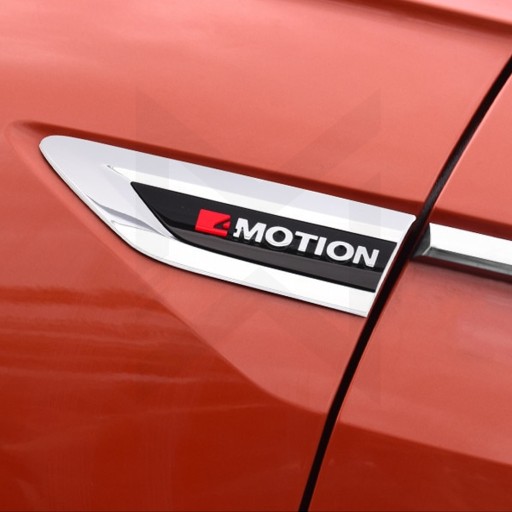 ЭМБЛЕМА ЗНАЧКА 4MOTION 4x4 TIGUAN VW КОМПЛЕКТ КРЫЛЕЙ