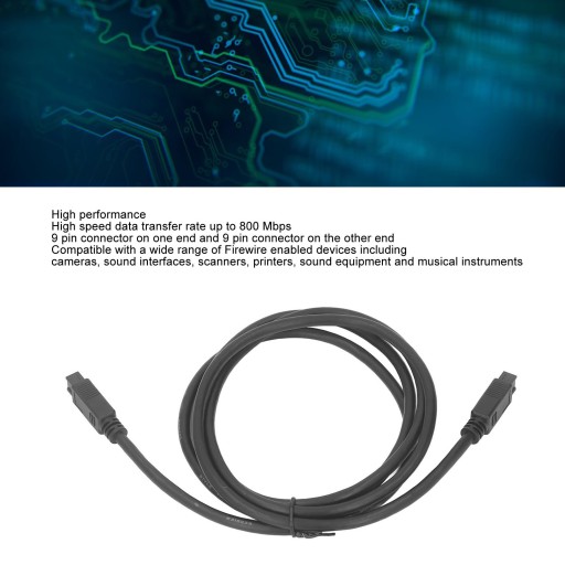 Кабель Firewire DV IEEE1394 с 9 на 9 контактов