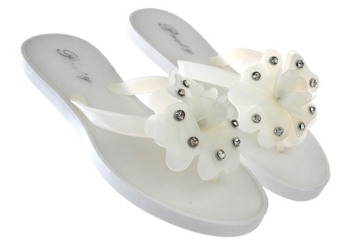 Flip -flops Meliski Flower милый 6233 размер 40