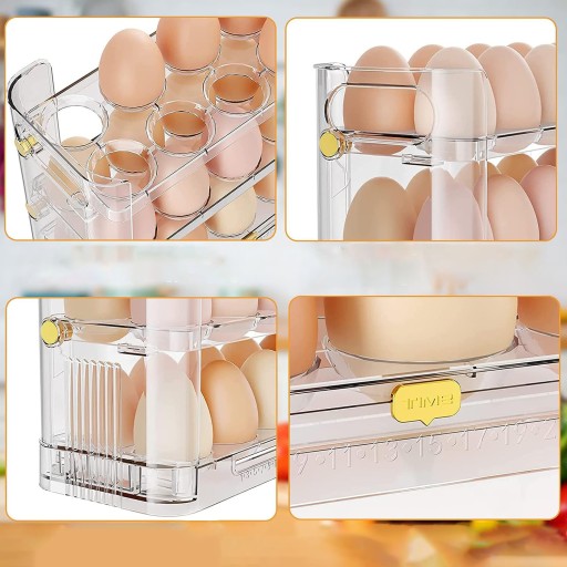 КОНТЕЙНЕР EGG BOX ДЛЯ ХОЛОДИЛЬНИКА НА 30 ЯИЦ