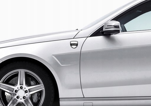 Металлическая наклейка на автомобиль Volvo S80L