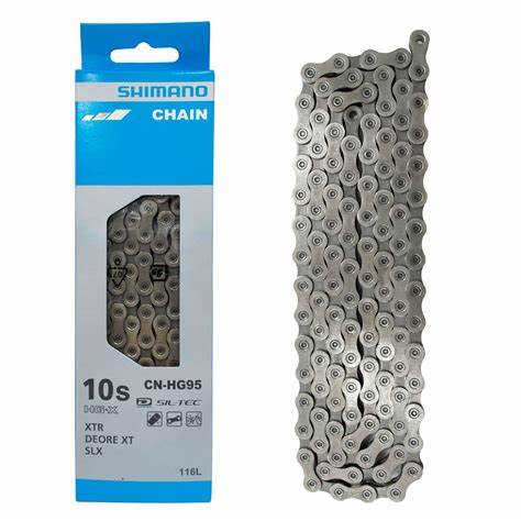 Цепь Shimano CN HG95 Deore XT 10-скоростная