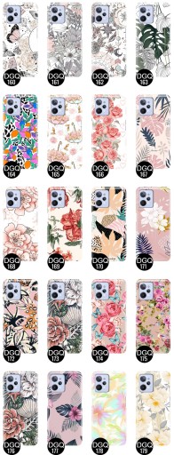 Etui Grube 2mm do REALME C31 Wiosenne Spring Wzory