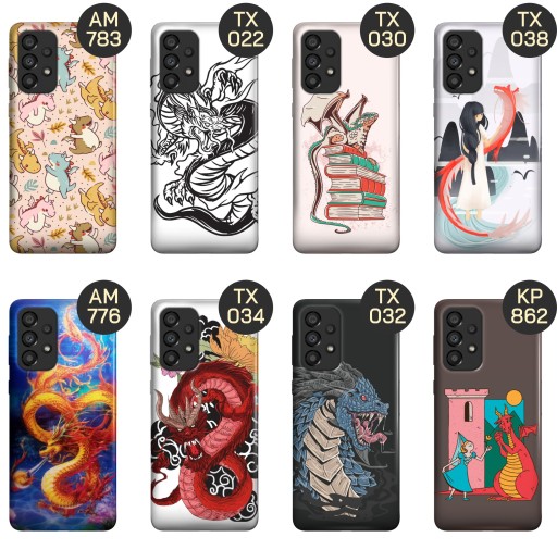 ETUI DO SAMSUNG GALAXY A33 5G WZORY SMOKI DRAGON TANIEC SMOKÓW OBUDOWA CASE