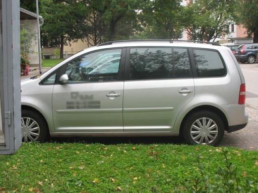 Солнцезащитные козырьки на заказ для Volkswagen VW Touran 2003-2010 гг.