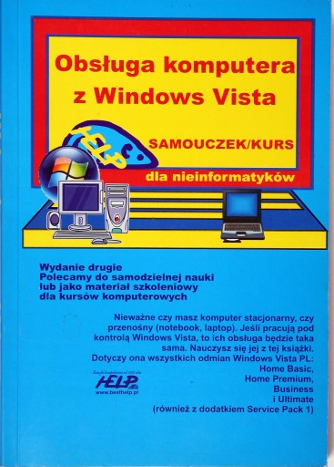 OBSŁUGA KOMPUTERA Z WINDOWS VISTA SAMOUCZEK KURS