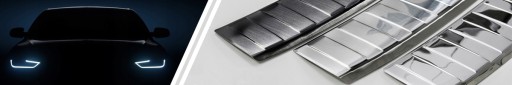 НАКЛАДКА БАМПЕРА VW PASSAT B8 COMBI ГРАФИТ CHRO