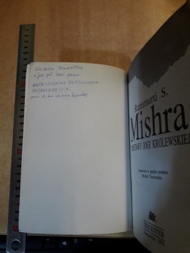Rammurti S. Mishra PODSTAWY JOGI KRÓLEWSKIEJ