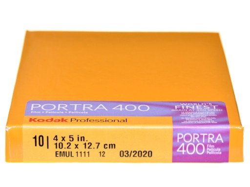 Kodak Portra 400 профессиональная цветная пленка 4x5 дюймов