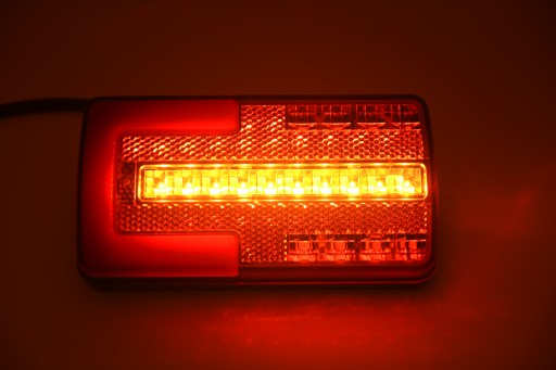 2x светодиодные задние комбинированные фонари NEON LED прицепа