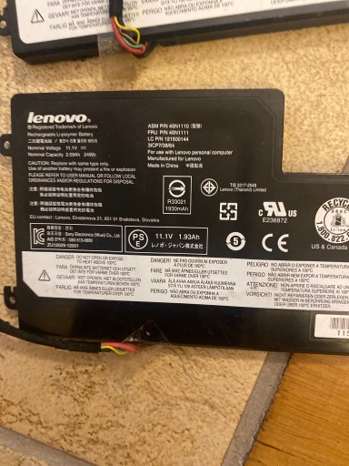 Bateria LENOVO ThinkPad T440s 45N1108 oryginalna