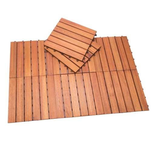Террасная плитка Casaria Дерево Эвкалипт 30x30 33 шт.