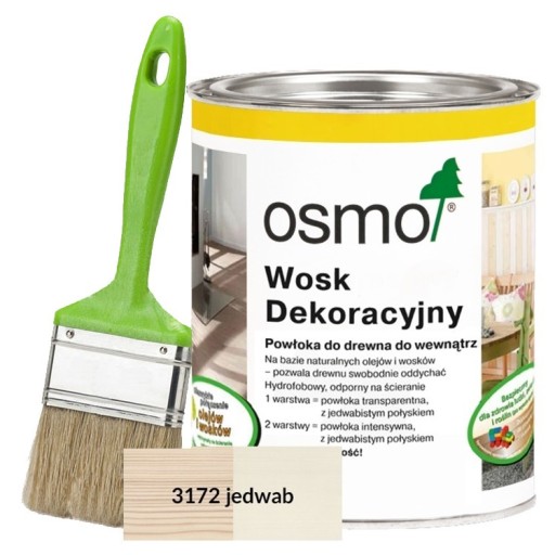ОСМО Воск 3172 0,75л | шелк | с кистью