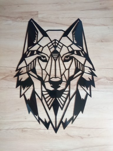 Декор для спальни GEOMETRIC WOLF A342 110x79