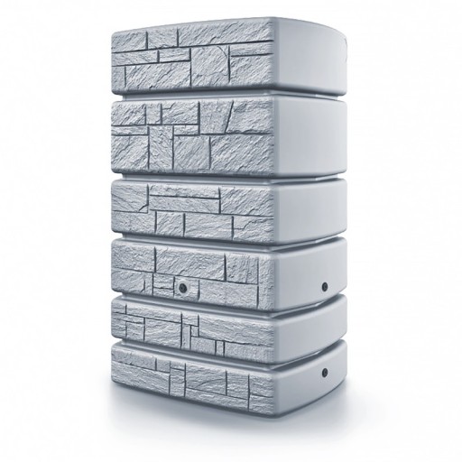 РЕЗЕРВУАР ДЛЯ ДОЖДЕВОЙ ВОДЫ Waterform Tower Stone [500L] СЕРЫЙ PROSPERPLAST