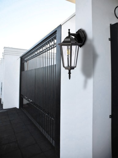 Lampa elewacyjna LED kinkiet ogrodowy LATARNIA E27