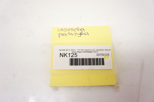 NK125 Hyundai i20 III Uszczelka Maski Podszybia