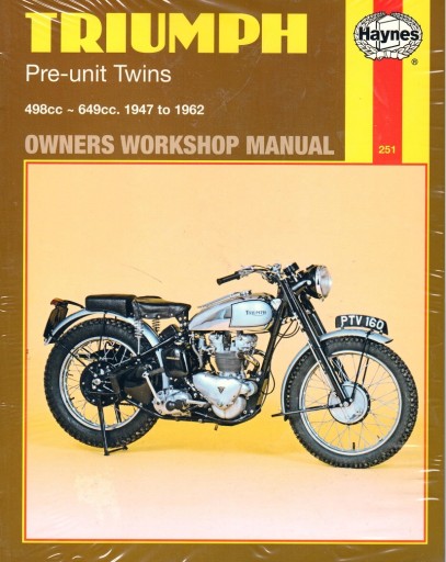 TRIUMPH T120 BONNEVILLE (58-62) BUDOWA I NAPRAWA