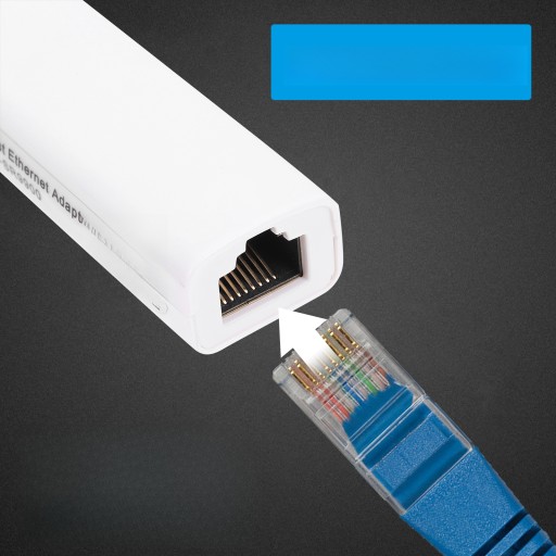 USB-АДАПТЕР ETHERNET ДЛЯ ПРЕОБРАЗОВАНИЯ СЕТИ 100 МБ/С КОМПАКТНЫЙ И ПОРТАТИВНЫЙ