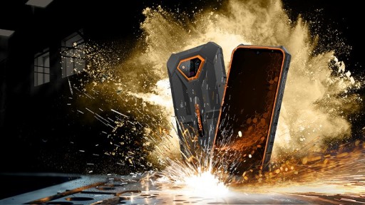 HAMMER IRON V Оранжевый комплект + гибридное стекло, ночное видение IP68, прочное