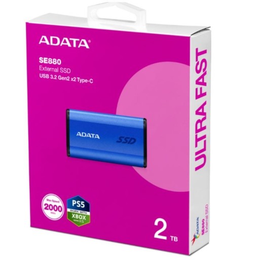Dysk zewnętrzny SSD SE880 2TB USB3.2A/C Gen2x2