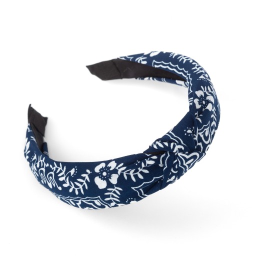 Opaska do Włosów Bandamka Damska Supeł Węzeł Turban Pin Up Bowknot Bandanka