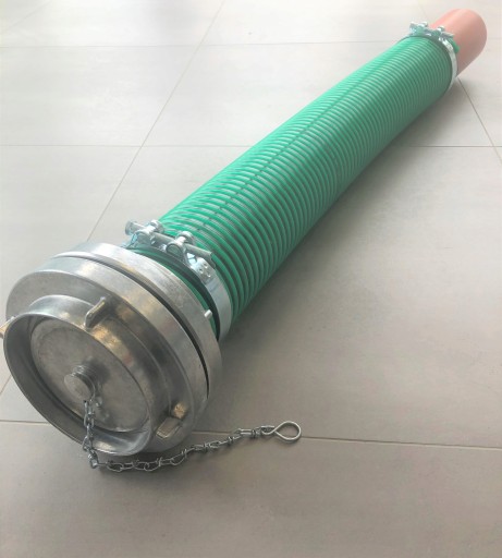 Przedłużenie szamba Szybkozłączka Zestaw Wąż na rurę PCV 110mm / 21m