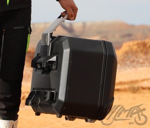 ЗАДНИЙ ВЕРХНИЙ КОРПУС SHAD TERRA TR37 ЧЕРНЫЙ АЛЮМИНИЙ 37L 49X42X26