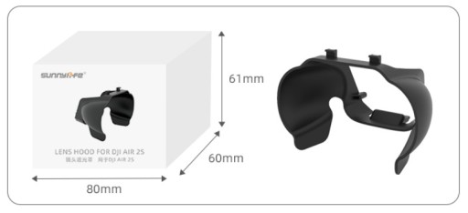 Солнцезащитный козырек для камеры на подвесе DJI MAVIC AIR/AIR 2 (A2S-Q9350)