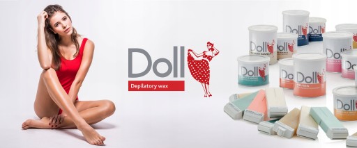 DOLL Xanitalia ZESTAW DO DEPILACJI WOSKIEM 2x wosk w rolce + PODGRZEWACZ