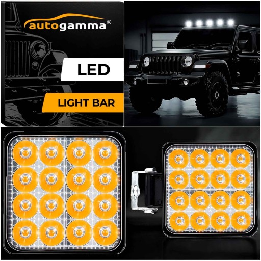 Halogen Worklight Lampa Robocza Naświetlacz Szperacz LED BAR